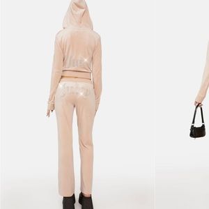 OG Big Bling Velour Track suit